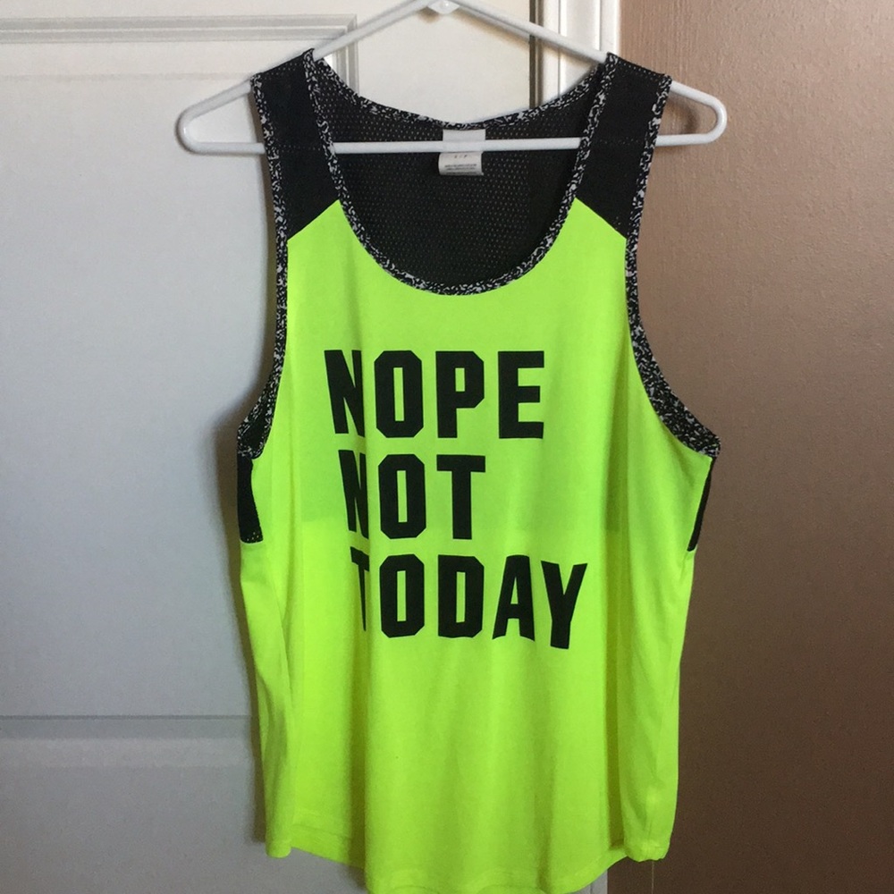 PINK Mesh Back Tank